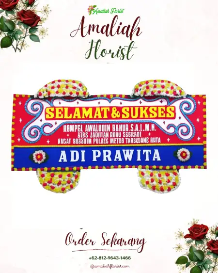 Papan Bunga Ucapan Selamat Bungo Dani